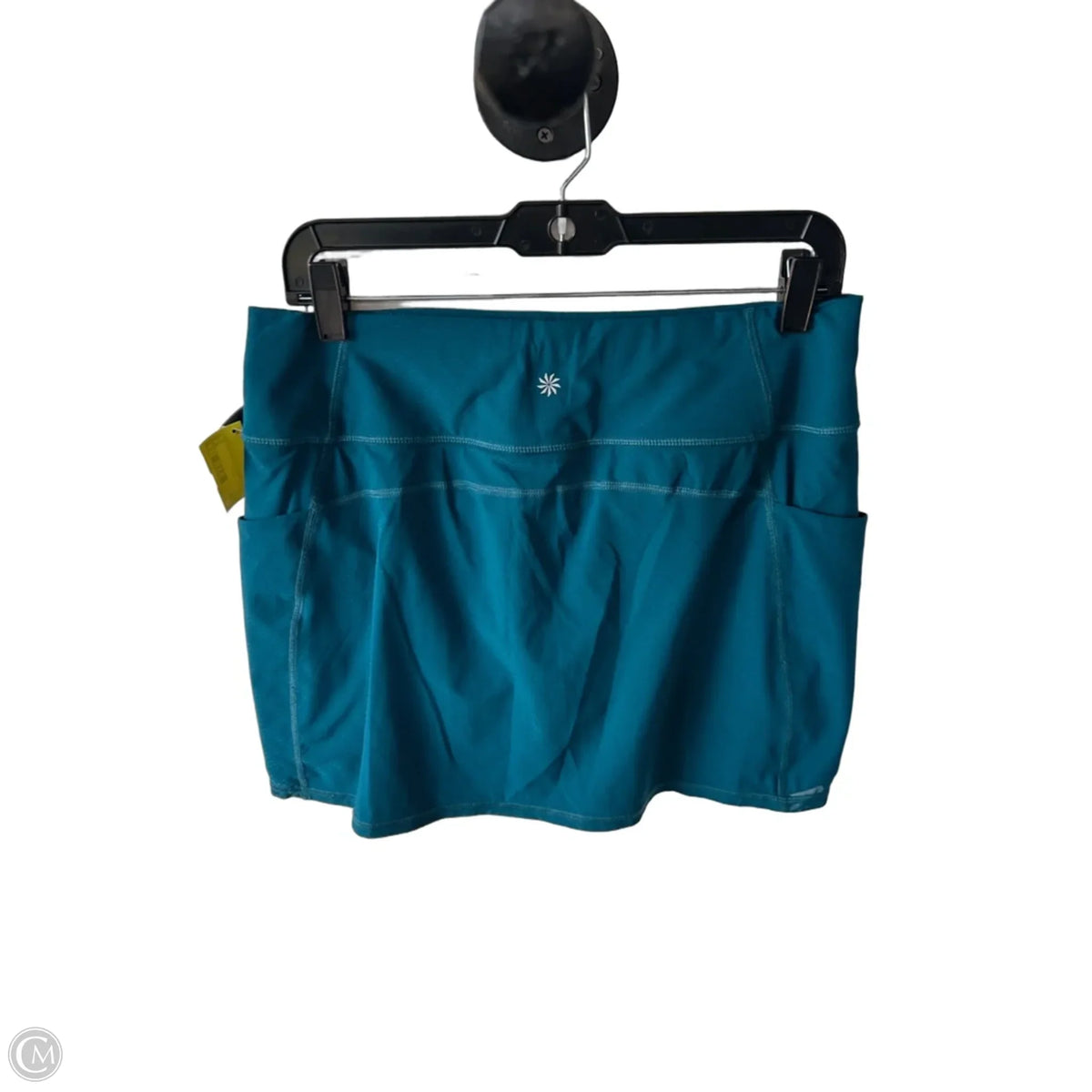 Athletic Skort By Athleta In Teal, Size: S