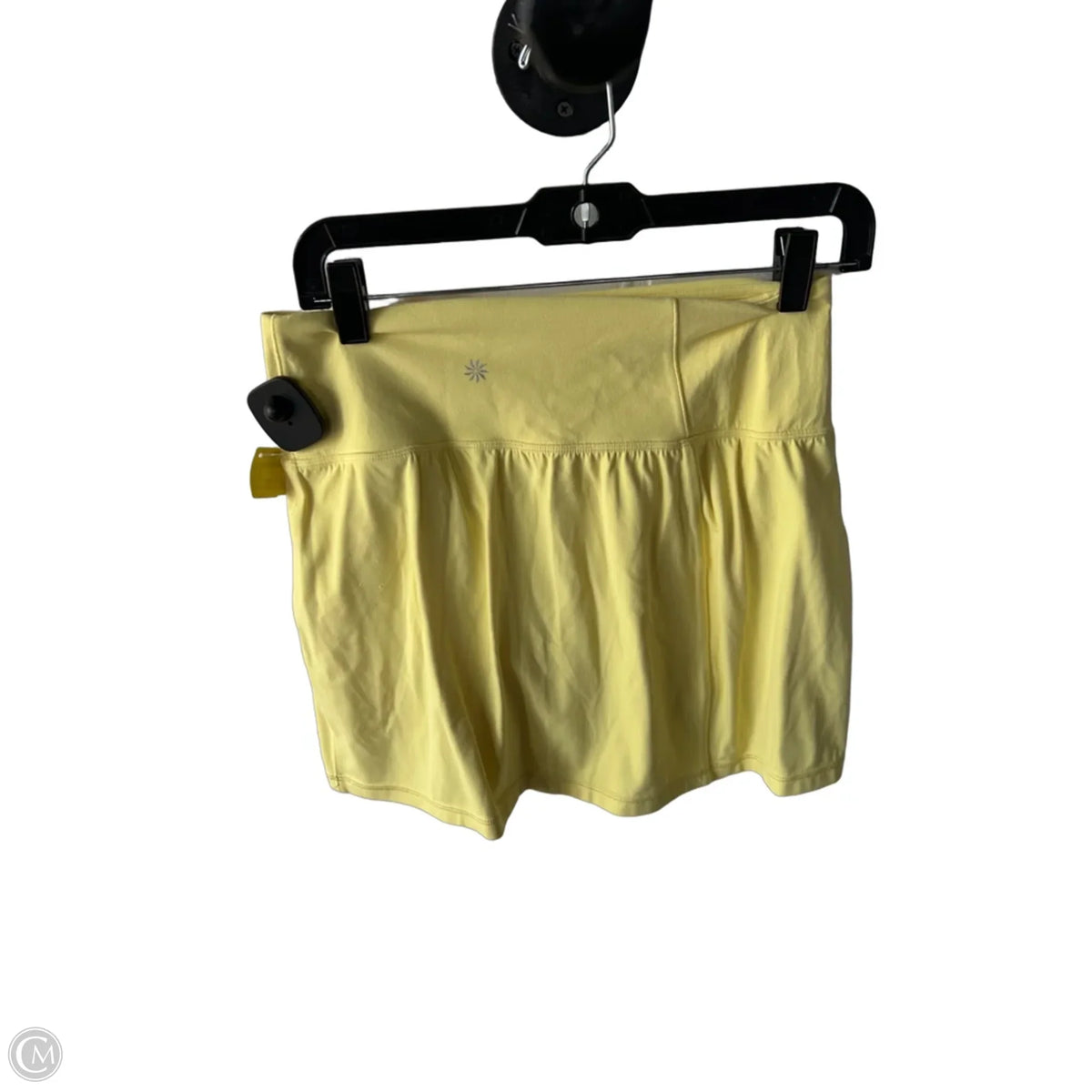 Athletic Skort By Athleta In Yellow, Size: S