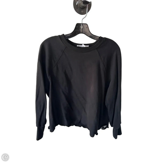 Sweatshirt Crewneck By Frame In Black, Size: L