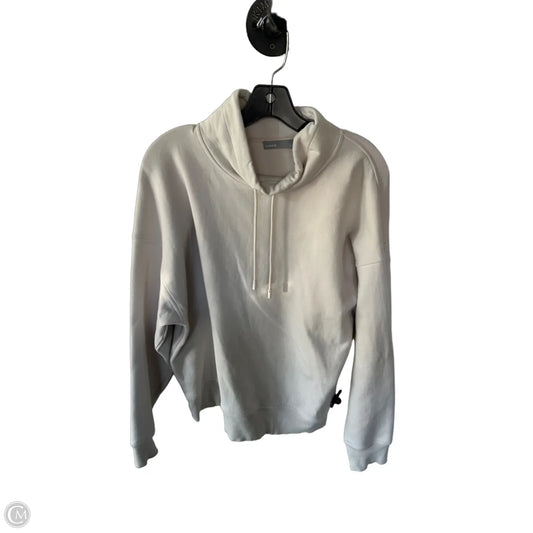 Sweatshirt Collar By Vince In Cream, Size: M
