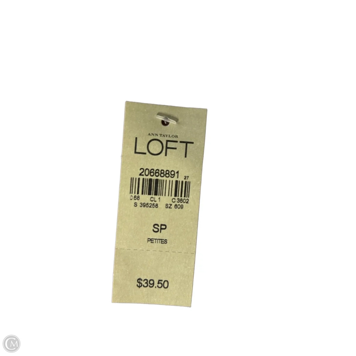 Top Sleeveless By Loft In Green, Size: Sp
