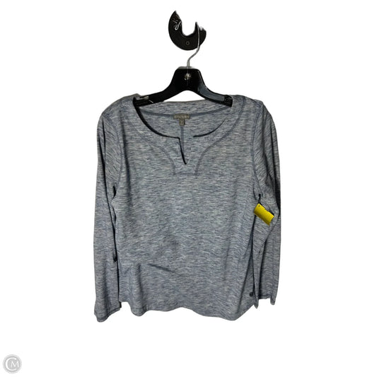 Top Long Sleeve By Talbots In Blue, Size: M