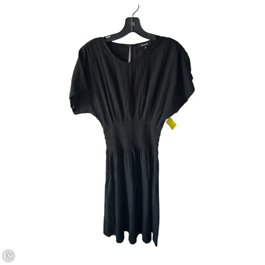 Dress Casual Midi By Madewell In Black, Size: S