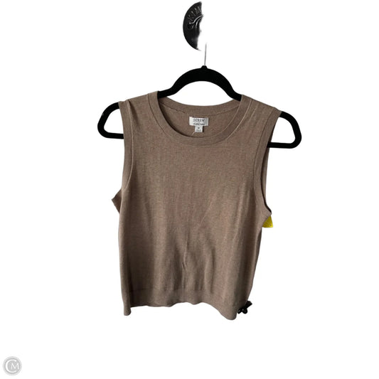 Vest Sweater By J. Crew In Tan, Size: M