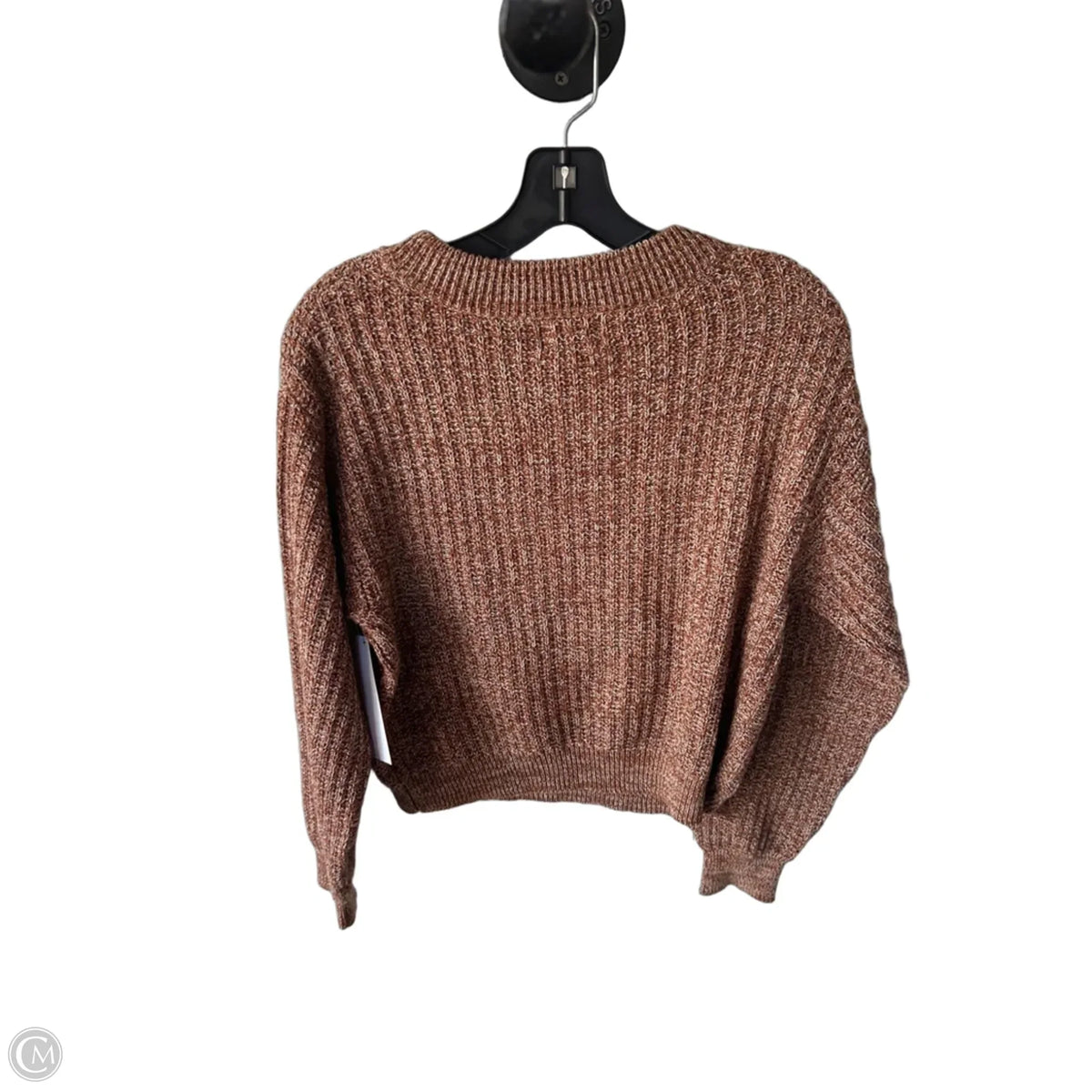 Sweater By Universal Thread In Brown & White, Size: S
