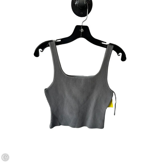 Top Sleeveless By Love Tree In Grey, Size: L
