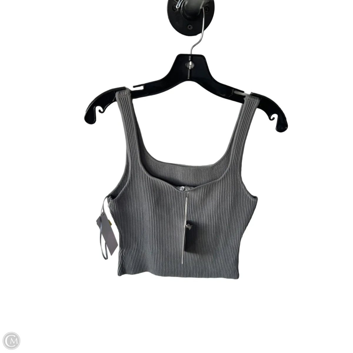Top Sleeveless By Love Tree In Grey, Size: L