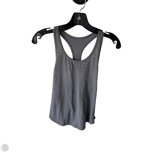 Athletic Tank Top By Lululemon In Grey, Size: S