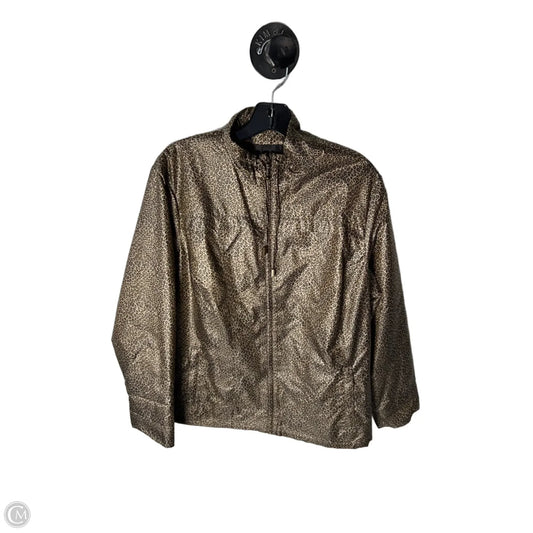 Jacket Other By Zenergy By Chicos In Animal Print, Size: Xl