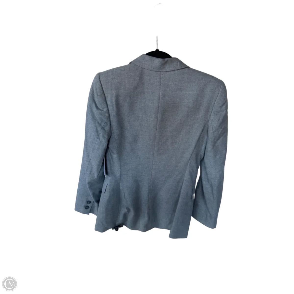 Blazer Designer By Escada In Blue, Size: Xs