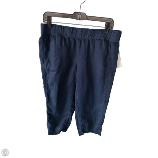 Pants Linen By J. Jill In Blue, Size: Mp