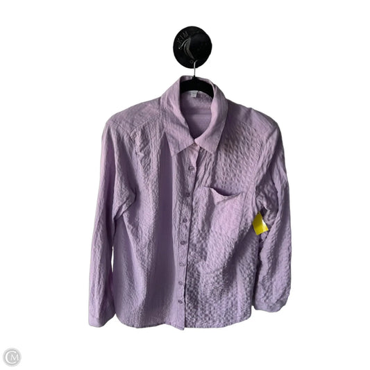 Top Long Sleeve By Kut In Purple, Size: S