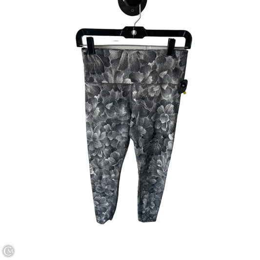 Athletic Leggings By Athleta In Grey & White, Size: S