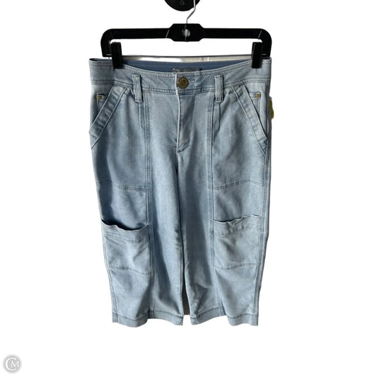 Jeans Wide Leg By Wit & Wisdom In Blue Denim, Size: 4
