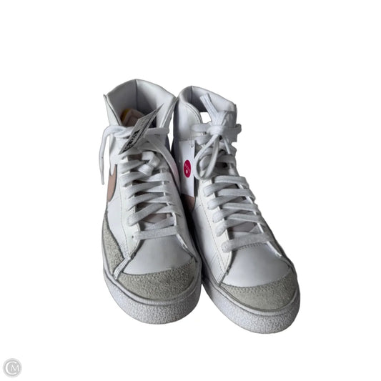 Shoes Sneakers By Nike In Pink & White, Size: 6.5