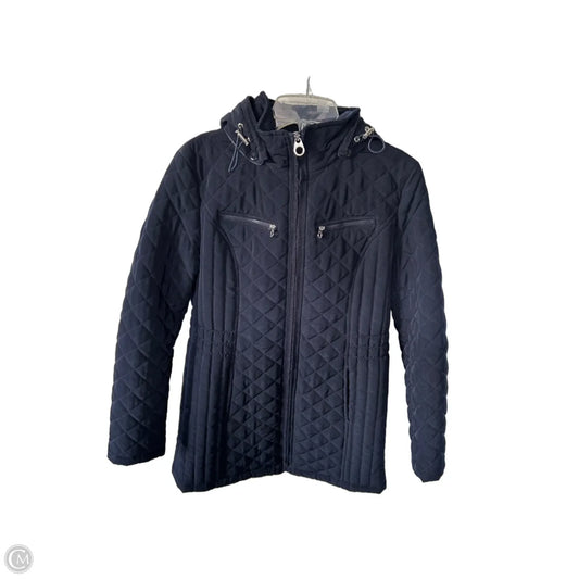 Coat Parka By Laundry In Navy, Size: M