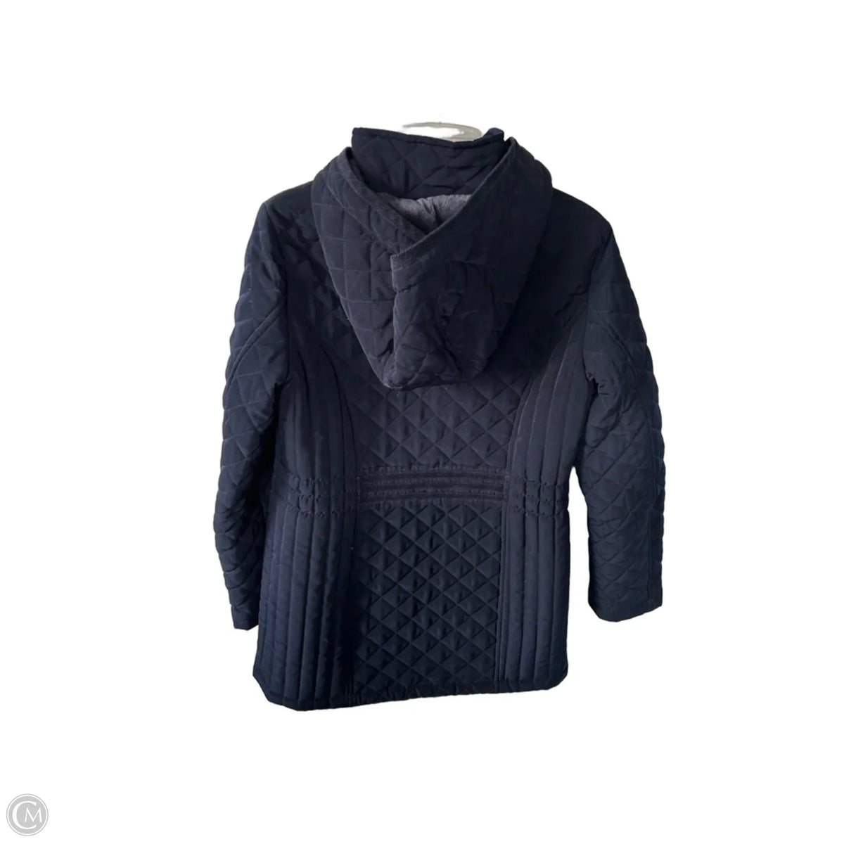 Coat Parka By Laundry In Navy, Size: M