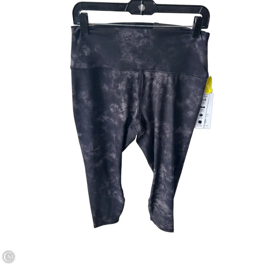 Athletic Leggings By Rbx In Black & Grey, Size: Xl