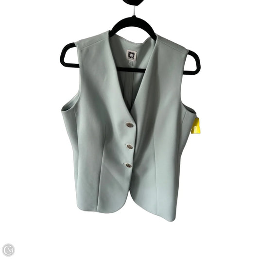 Vest Other By Anne Klein In Green, Size: L