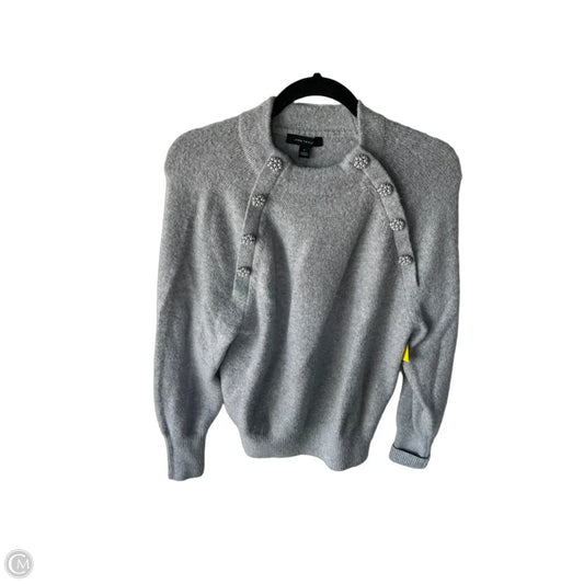 Sweater By Ann Taylor In Grey, Size: M