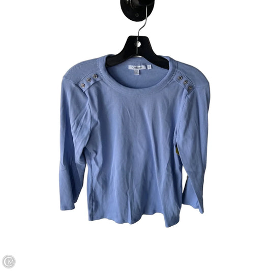 Top Long Sleeve By Chicos In Purple, Size: M