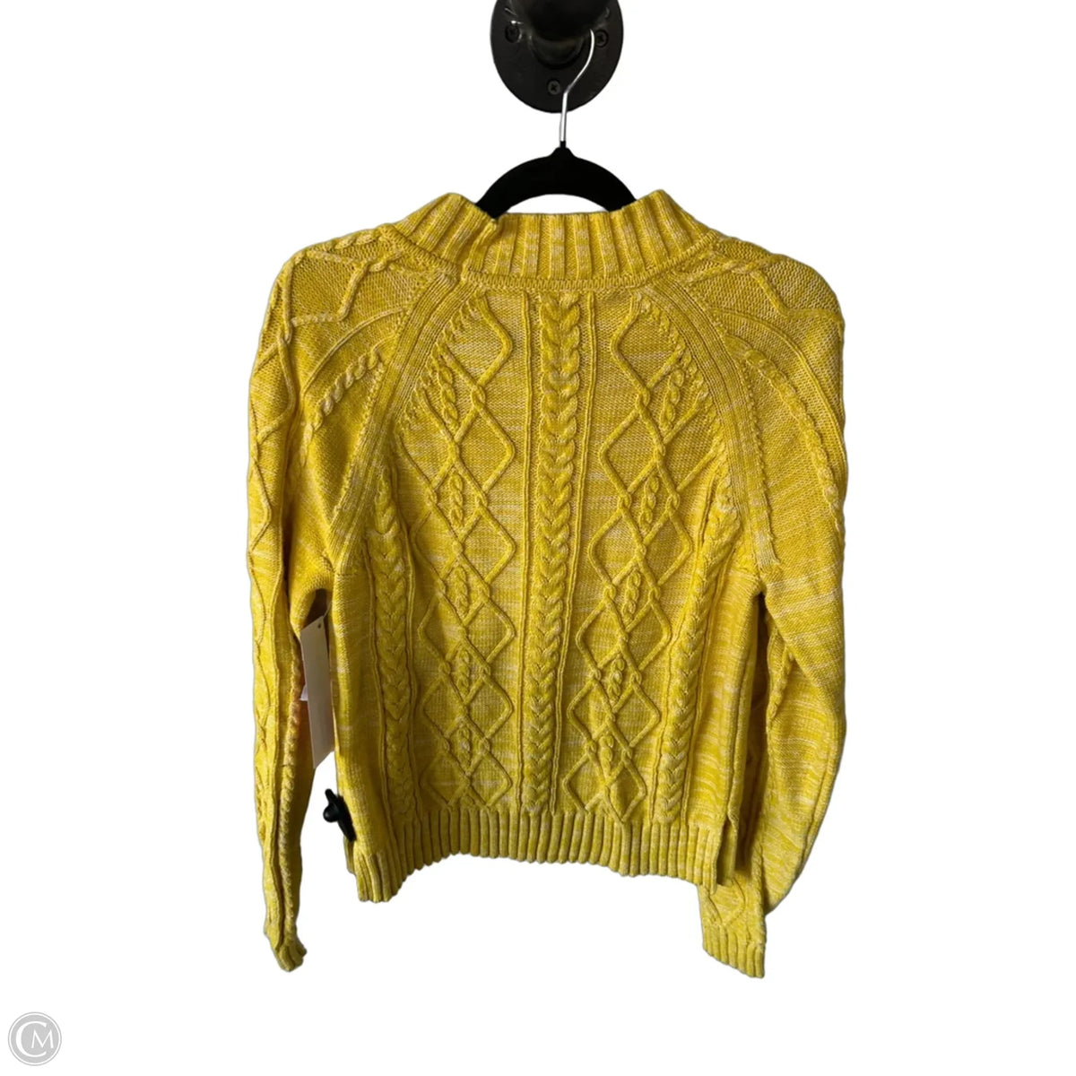 Sweater By Gap In Yellow, Size: S