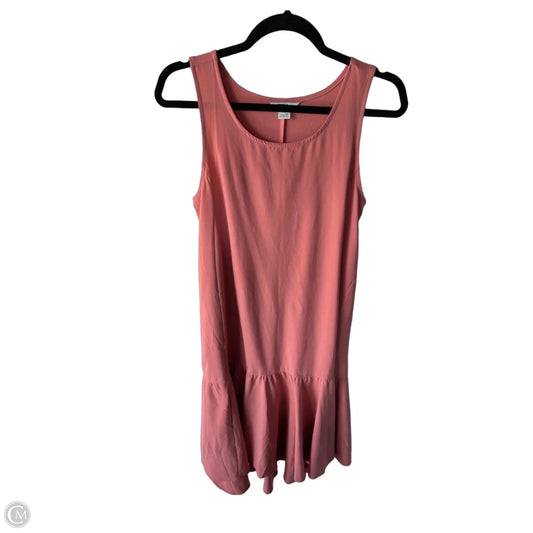Dress Casual Midi By Eddie Bauer In Pink, Size: Xs