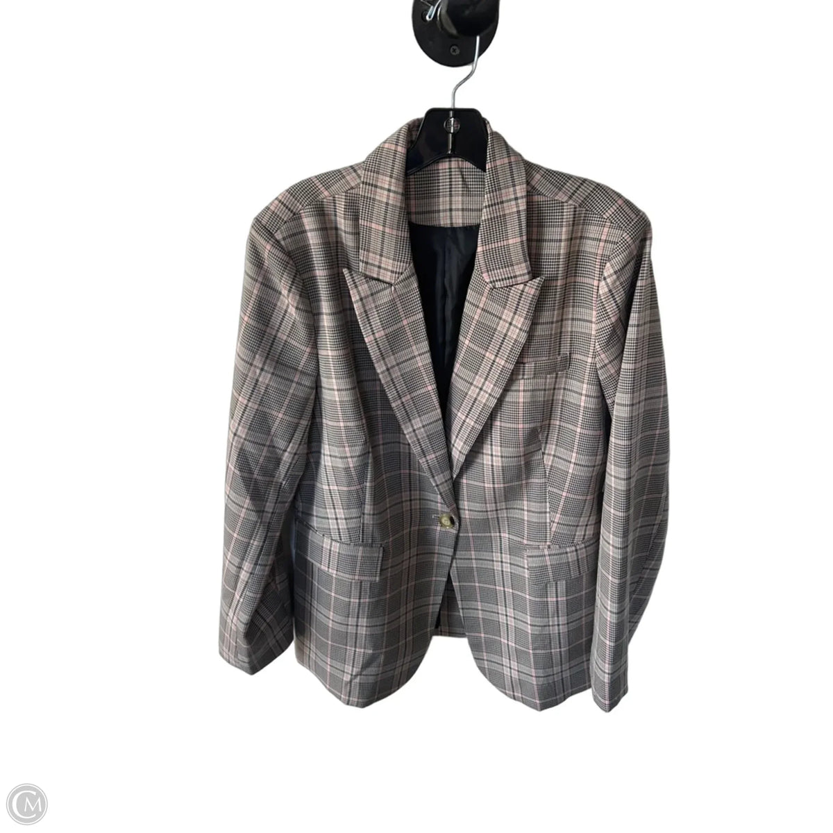Blazer By Cme In Pink & Tan, Size: Xl
