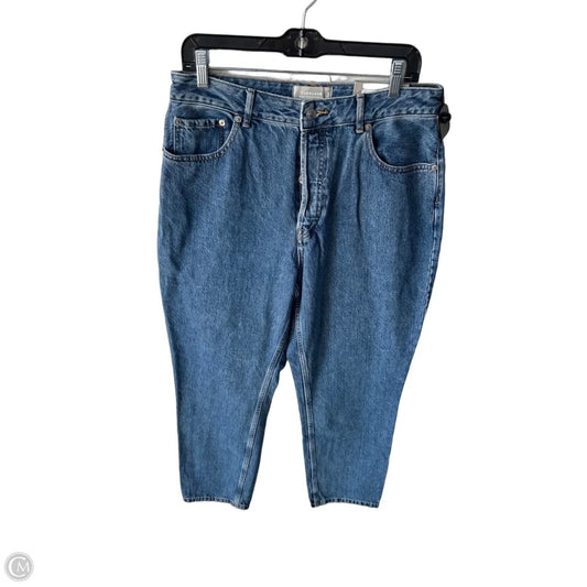 Jeans Straight By Everlane In Blue Denim, Size: 14