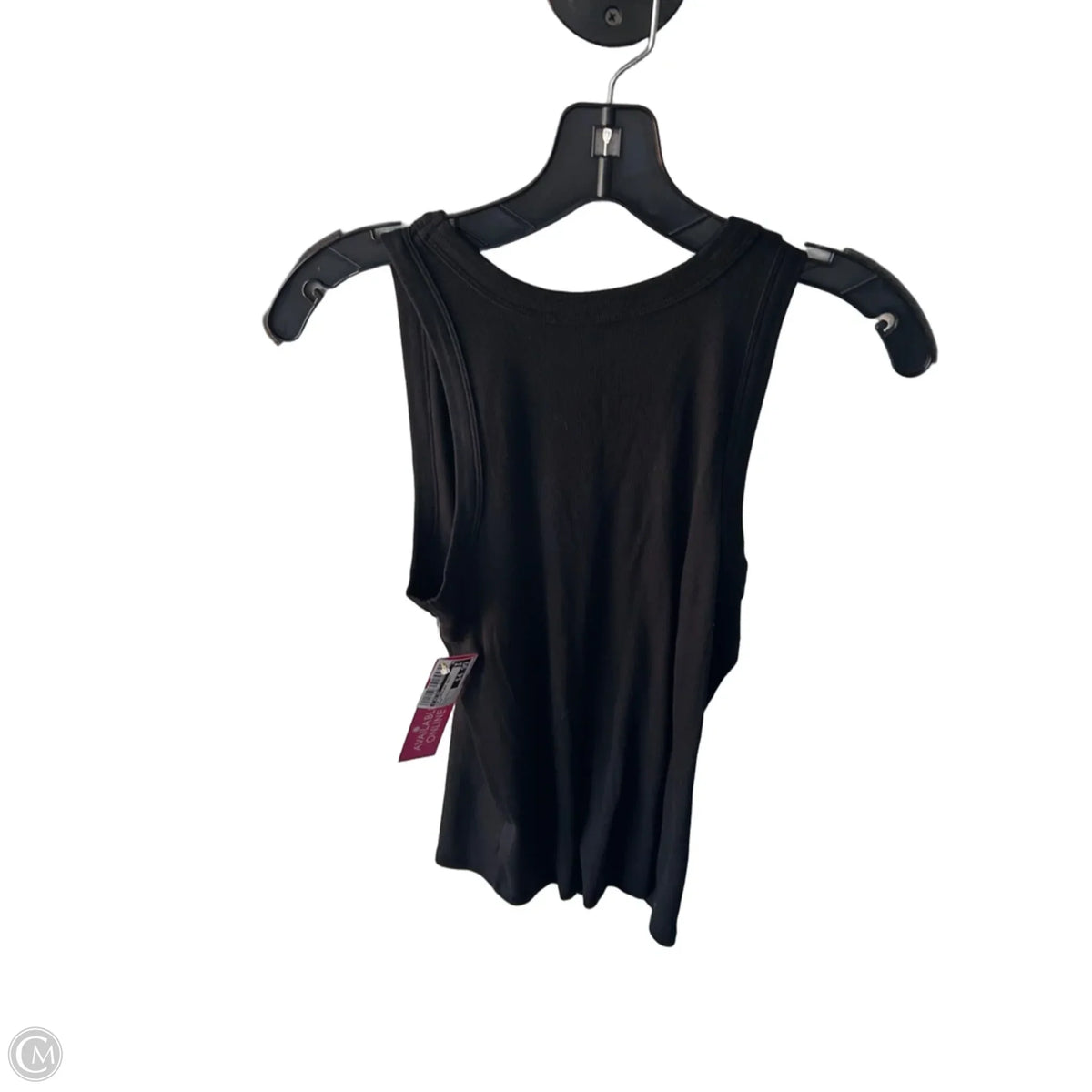 Top Sleeveless Basic By A New Day In Black, Size: L
