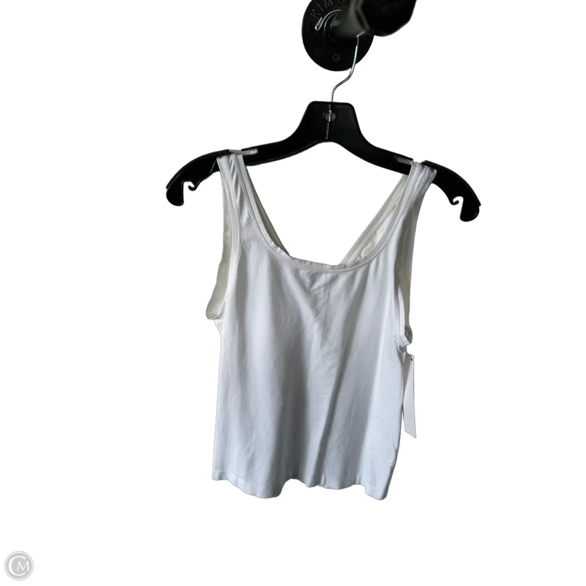 Top Sleeveless Basic By Soma In White, Size: L