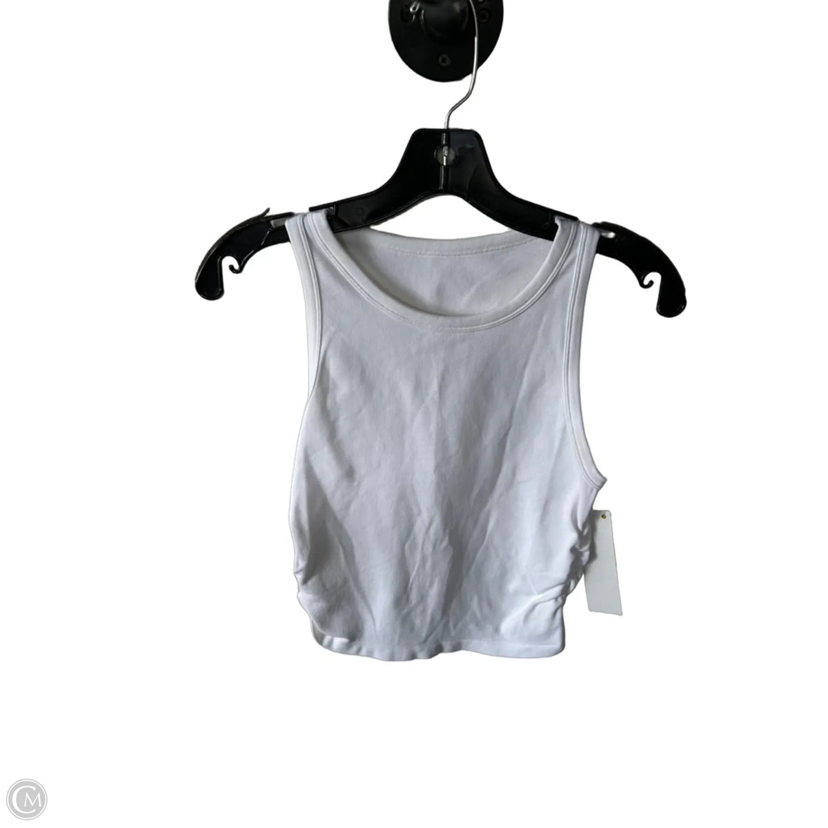 Top Sleeveless Basic By Oqq In White, Size: M