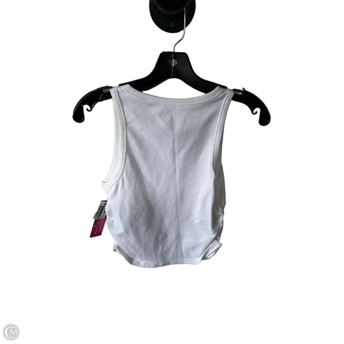 Top Sleeveless Basic By Oqq In White, Size: M