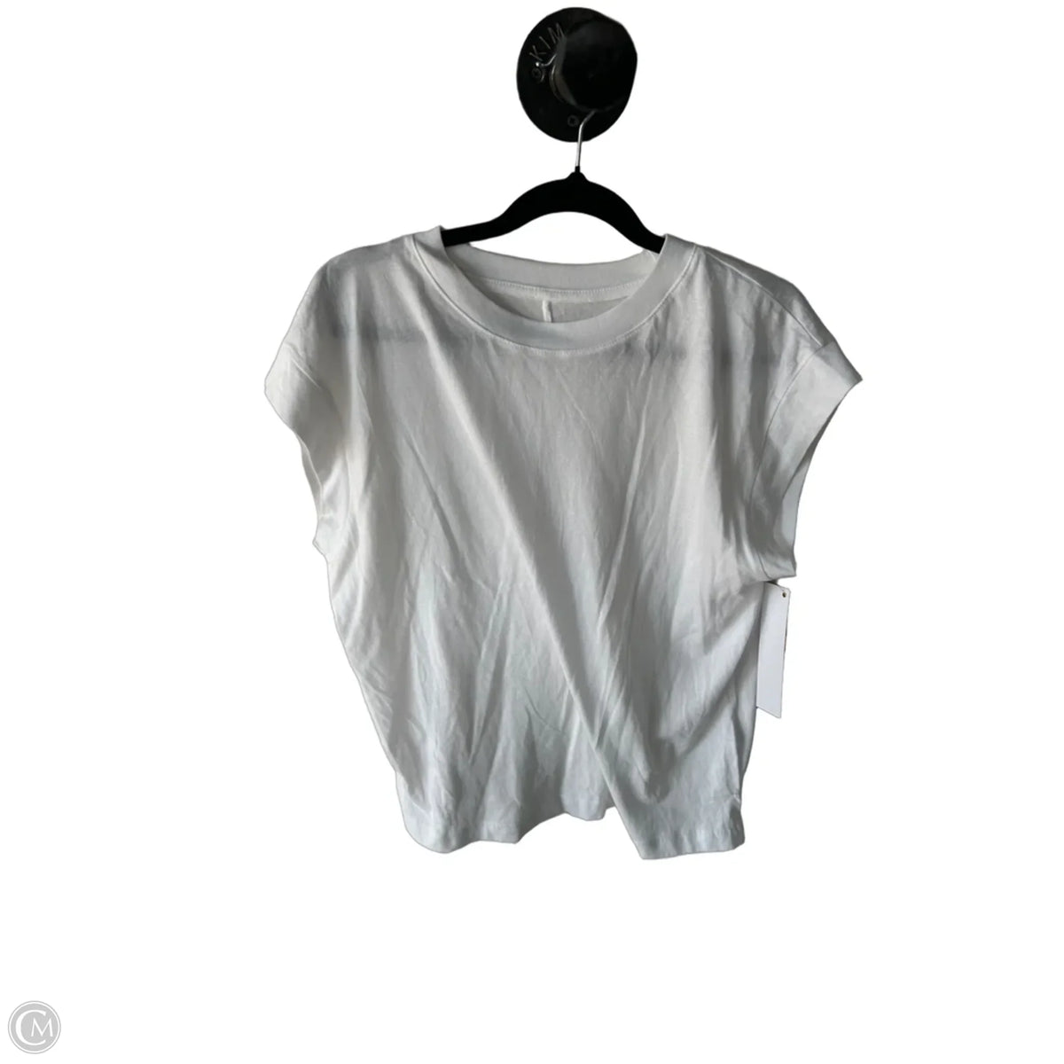 Top Short Sleeve Basic By A New Day In White, Size: S