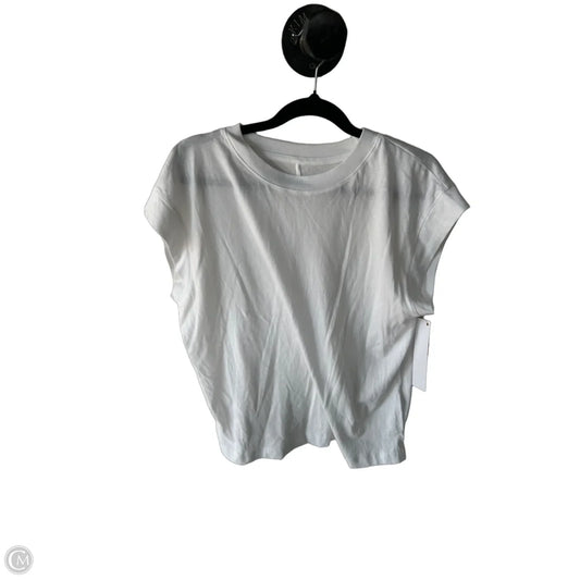 Top Short Sleeve Basic By A New Day In White, Size: S