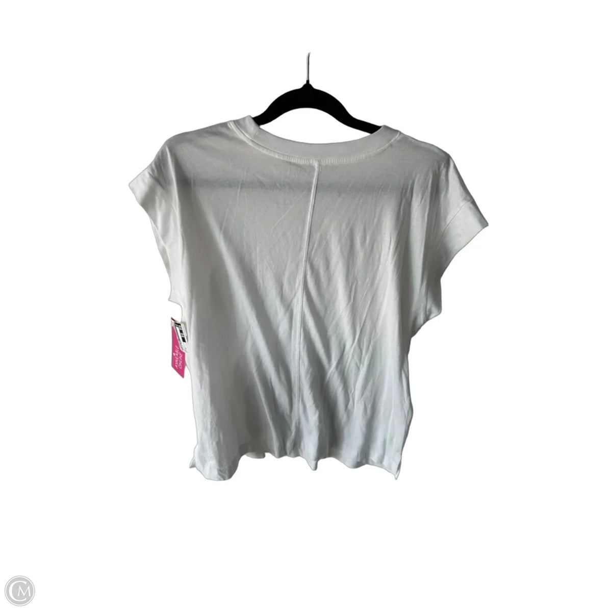 Top Short Sleeve Basic By A New Day In White, Size: S
