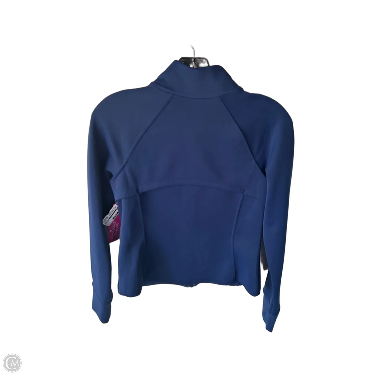 Athletic Jacket By Layer 8 In Blue, Size: S