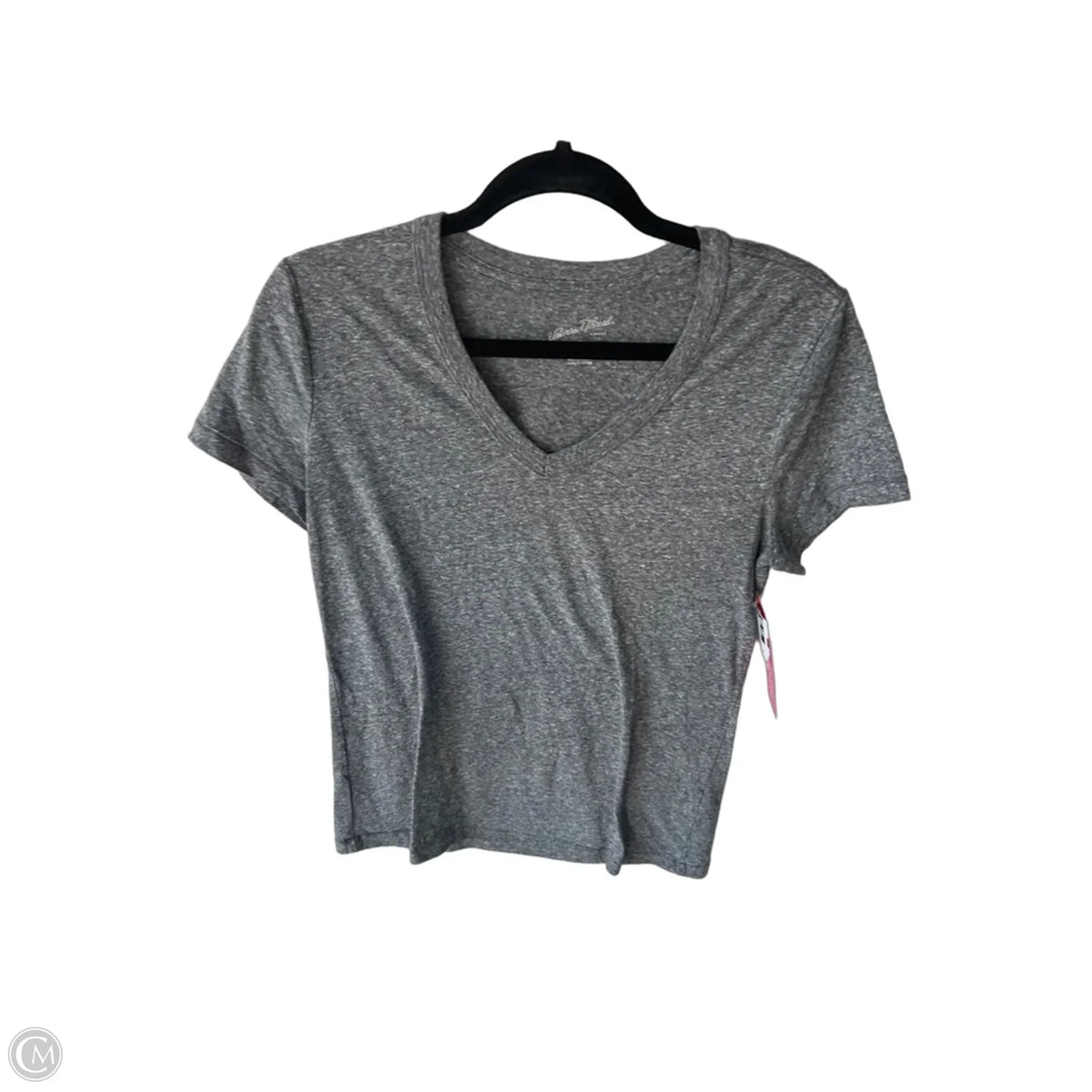 Top Short Sleeve Basic By Universal Thread In Grey, Size: S