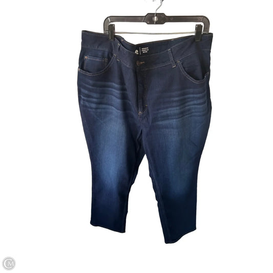 Jeans Straight By Lee In Blue Denim, Size: 26