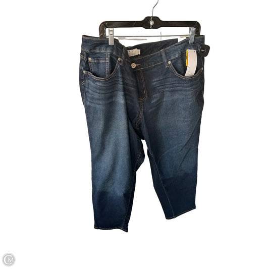 Jeans Skinny By Torrid In Blue Denim, Size: 22