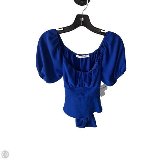 Top Short Sleeve By Altard State In Blue, Size: M