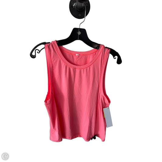 Athletic Tank Top By Lululemon In Pink, Size: M