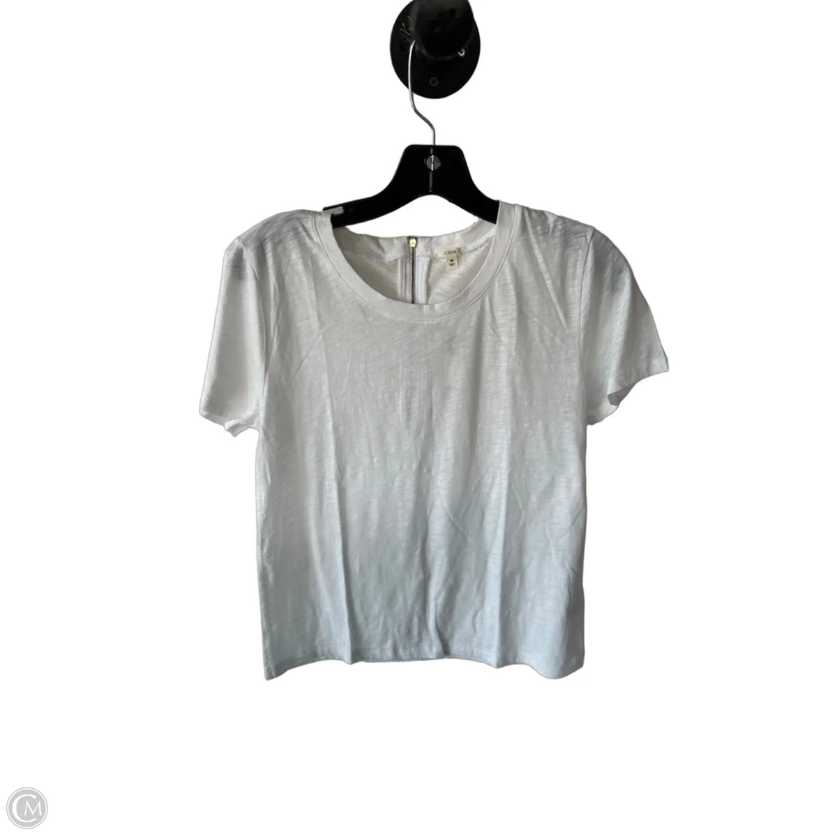 Top Short Sleeve Basic By J. Crew In White, Size: M
