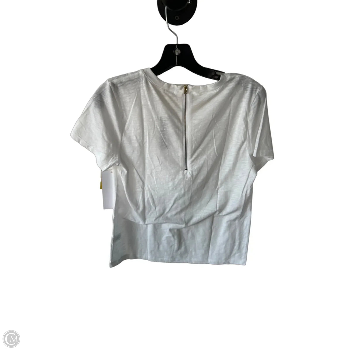 Top Short Sleeve Basic By J. Crew In White, Size: M