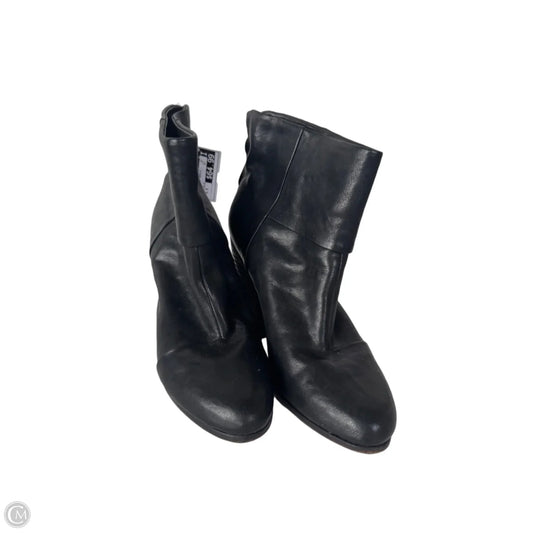 Boots Ankle Heels By Rag & Bones Jeans In Black, Size: 8.5