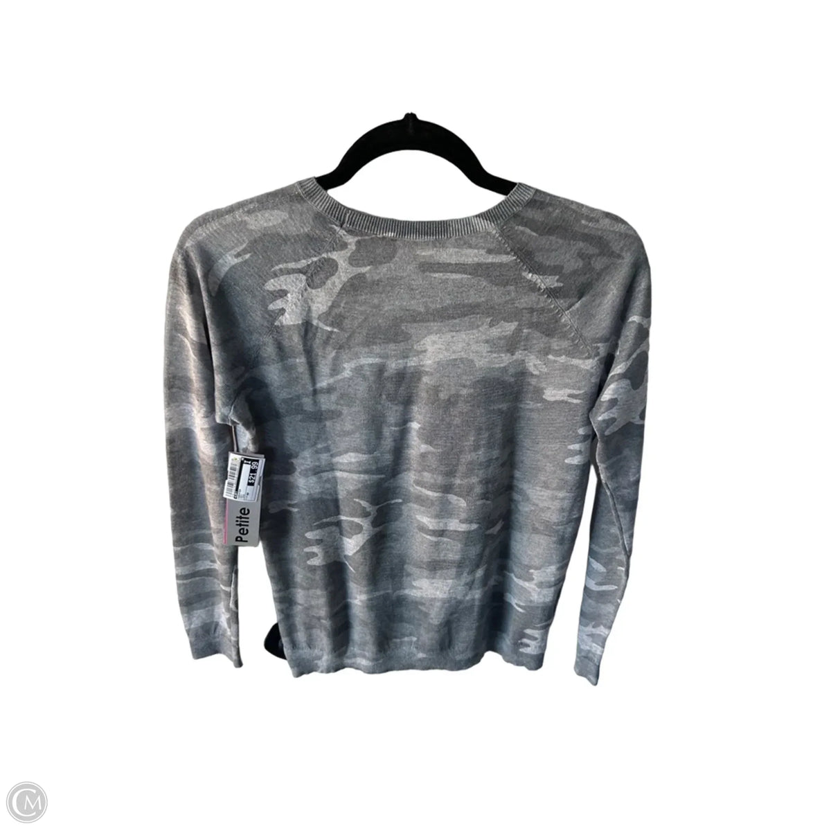 Sweater By Loft In Grey, Size: Mp