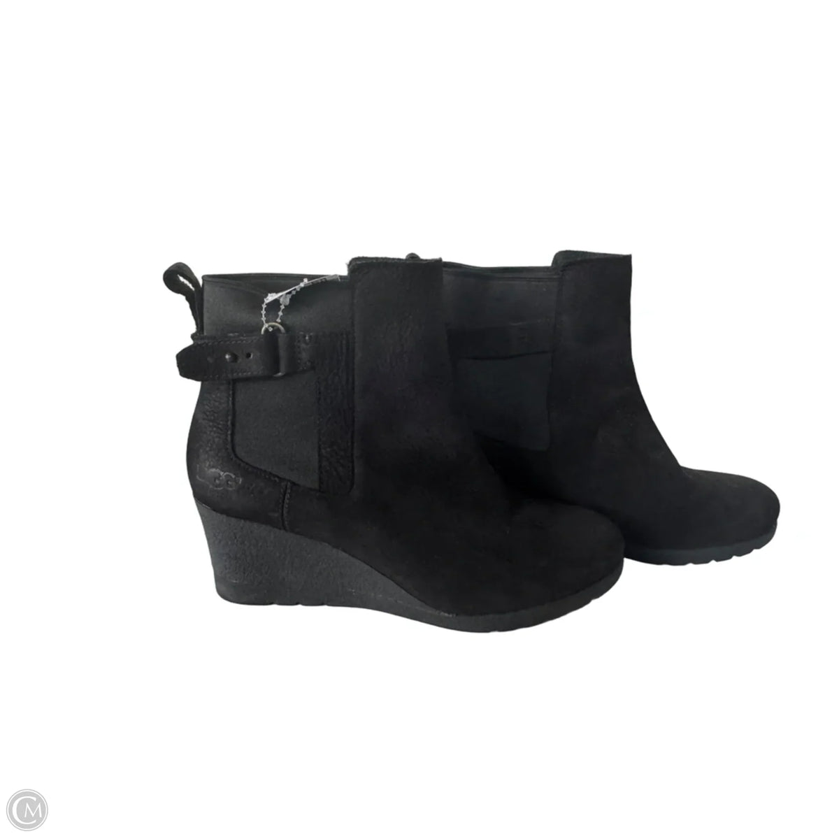 Boots Designer By Ugg In Black, Size: 7.5