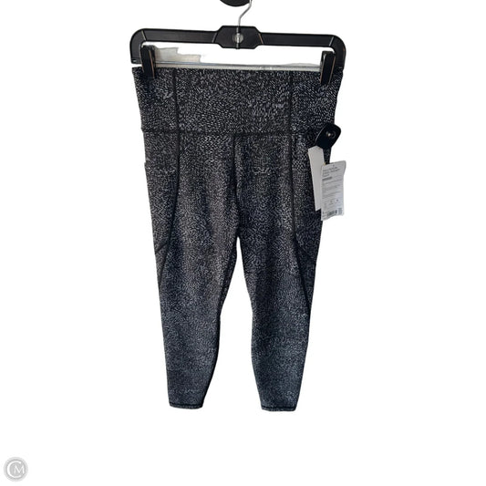 Athletic Leggings By Athleta In Black & White, Size: S