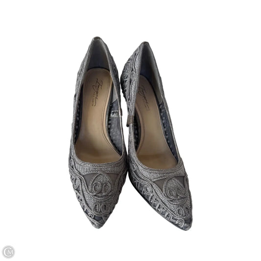 Shoes Heels Stiletto By Vince Camuto In Silver, Size: 7.5