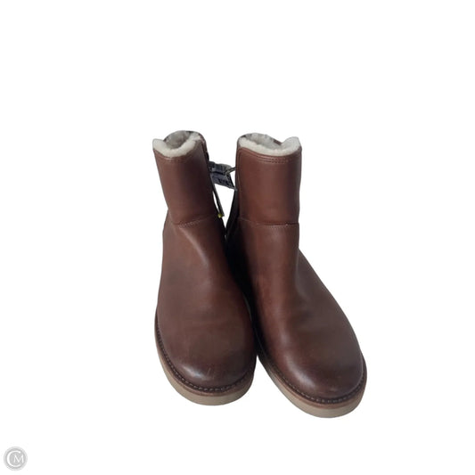 Boots Designer By Ugg In Brown, Size: 11